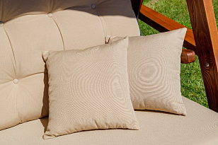 Качели трёхместные Lite Lyon с песочными подушками для дачи Качели трёхместные Lite Lyon с песочными подушками, садовая мебель