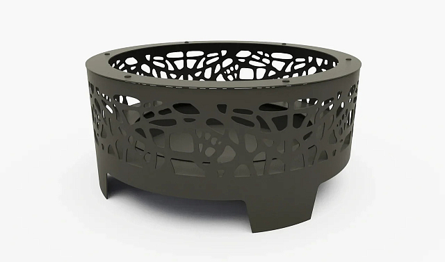 Уличный очаг Grey Stone Flamm Bubbles 