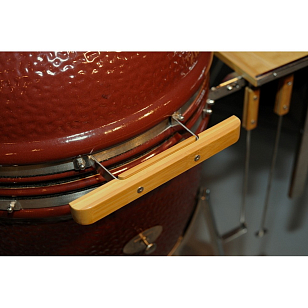 Керамический гриль Monolith Le Chef PRO 2.0 Red на ножках