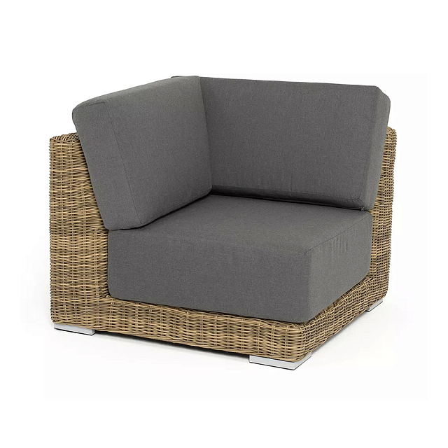 Кушетка 4SIS Капри, цвет соломенный 