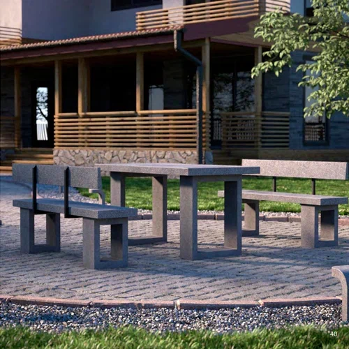Комплект мебели из бетона Concretika 