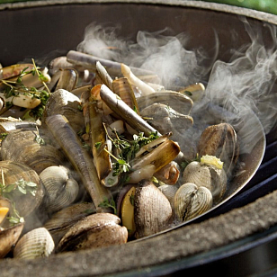 Сковорода стальная для гриля Big Green Egg XXL/XL/L для сада