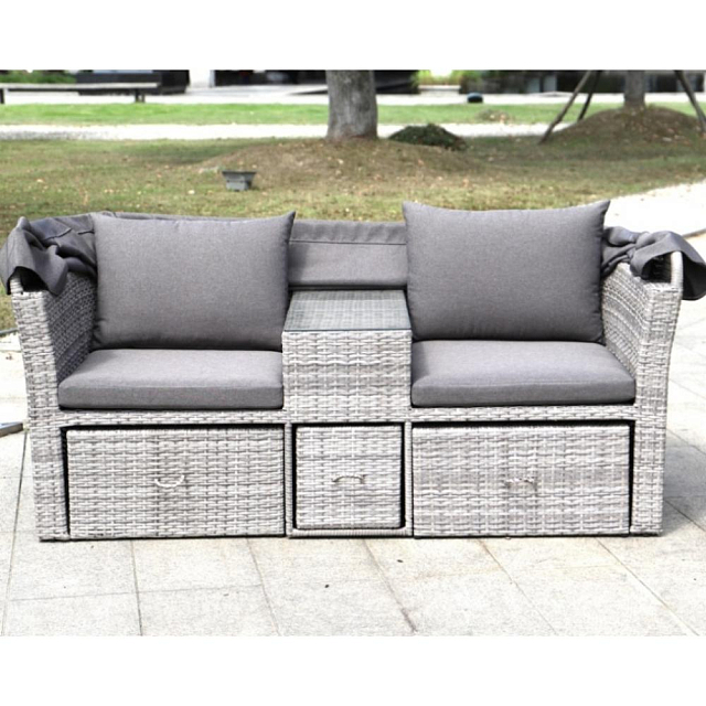 Комплект мебели из искусственного ротанга Lite Bohemia Grey 