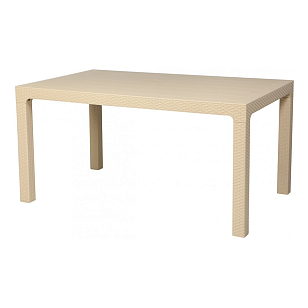 Стол Delta Arizona 150 Цвет: кремовый, садовая мебель