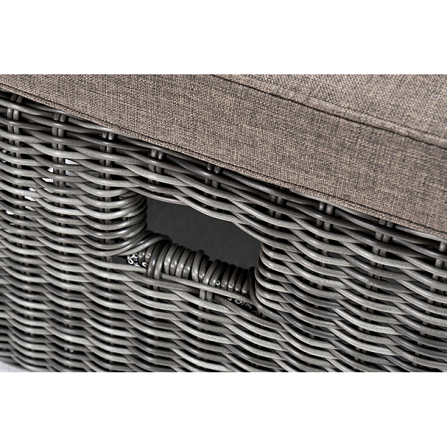 Шезлонг с подушкой 4SIS Рим Цвет: графит 