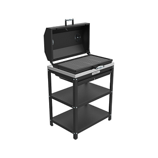 Стол-гриль Grillver с решеткой из чугуна для сада