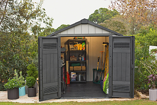 Пластиковый сарай Keter Oakland 757 для сада и загородного дома Пластиковый сарай Keter Oakland 757, уличное оборудование
