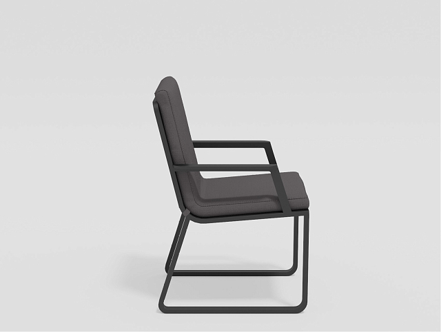 Стул Gardenini Vogle Armrest carbon anthracite 