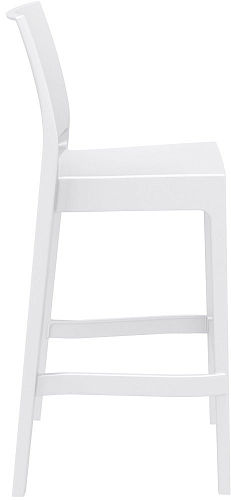 Стул барный Siesta Contract Maya Bar 75 Цвет: белый, садовая мебель