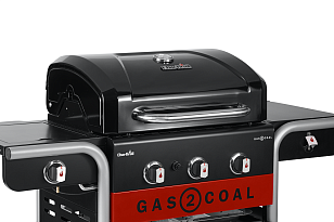 Угольный + Газовый гриль Char-Broil Gas2Coal Hybrid 3B для приготовления пищи угольный + газовый гриль char-broil gas2coal hybrid 3b