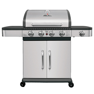 гриль газовый bellagio villa 400 silver