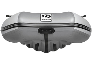 Лодка ПВХ Фрегат 370 Air (НДНД) серая для отдыха за городом Лодка ПВХ Фрегат 370 Air (НДНД) серая для хобби и пикника