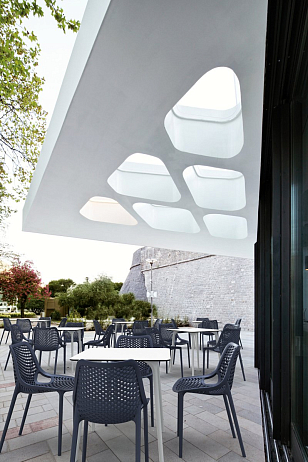 Стул Siesta Contract Air Цвет: темно-серый, садовая мебель