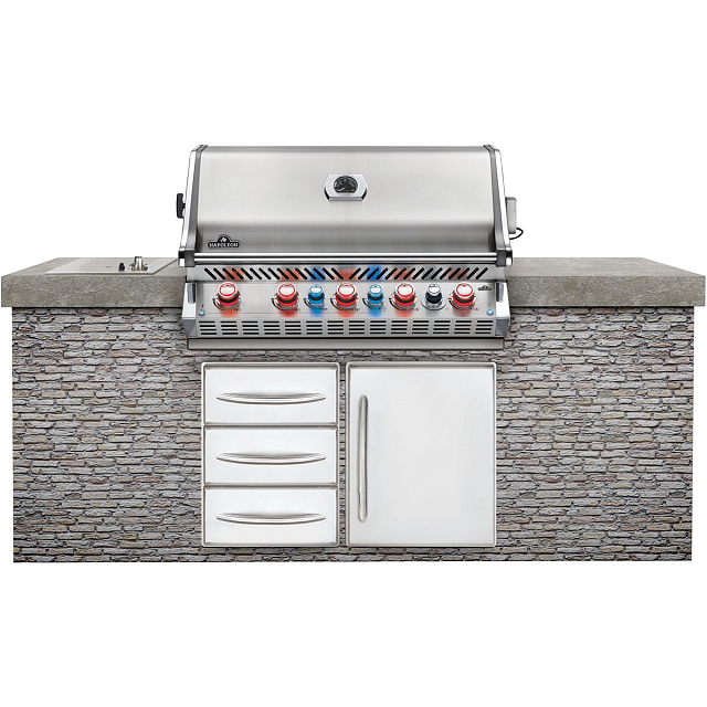 Гриль газовый Napoleon встраиваемый Prestige BIPRO-665