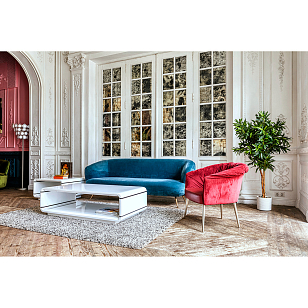 Столик-тумба журнальный Paoli Opus Цвет: белый для дачи Столик-тумба журнальный Paoli Opus Цвет: белый, товары для загородного дома