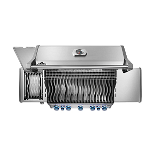 гриль газовый napoleon rogue pro-s 625 стальной (с ик горелкой 3/3)