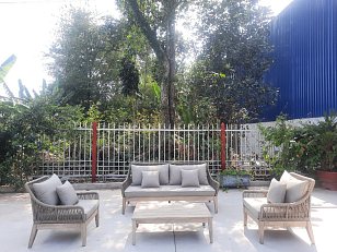 Комплект деревянной мебели Tagliamento Pelican, садовая мебель