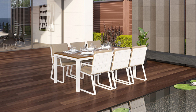 Обеденная зона Gardenini Bella Voglie Beige 220 