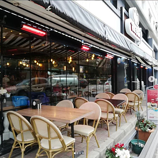 Уличный электрический обогреватель WWT Elcon RCH-2000/4, уличное оборудование