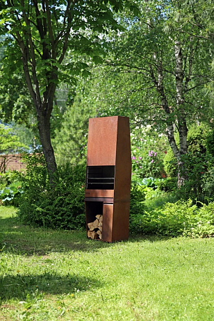 Дровяной гриль NOX BBQ 01 для сада