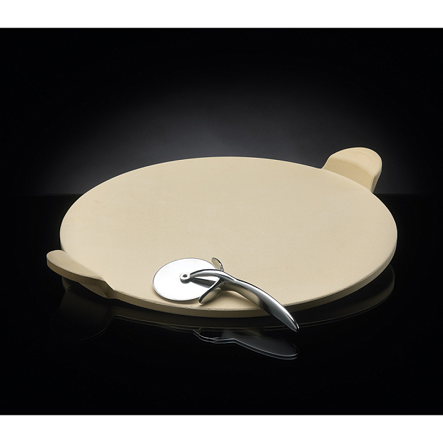 Набор для приготовления пиццы Napoleon PRO: камень и нож-колесо