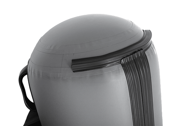 Лодка ПВХ Фрегат 430 С серая