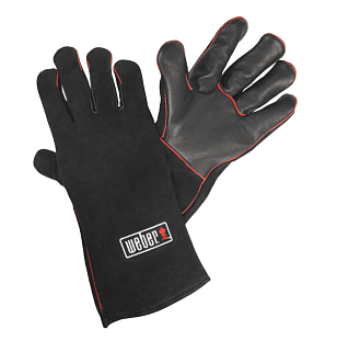 Перчатки Weber кожаные для гриля для сада