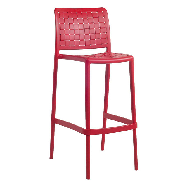 Стул барный Papatya Fame-S Bar 75 Цвет: красный 