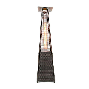 Уличный газовый обогреватель WWT 13I Rotang Brown, уличное оборудование