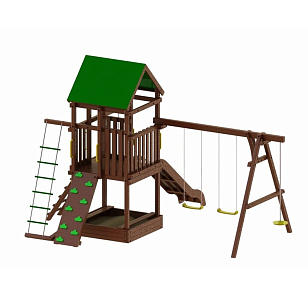 Деревянный городок Leda Домик, уличное оборудование