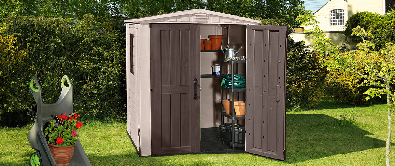 Пластиковый сарай Keter Factor 6x6 