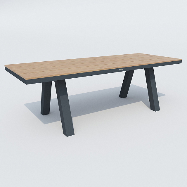 Стол Ideal Patio Mirra 220 Цвет: карбон 