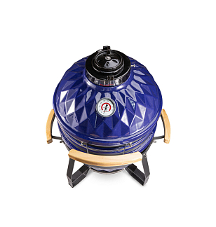 гриль керамический diamond egg s цвет: синий для приготовления пищи гриль керамический diamond egg s цвет: синий для дачи