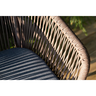 Обеденная группа 4SIS Каффе на 2 персоны, столешница "дуб", садовая мебель