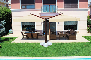 Зонт профессиональный Theumbrela Double Banana, садовая мебель