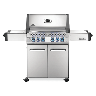 Гриль газовый Napoleon Prestige 500 (стальной, с ИК горелкой 3/3)