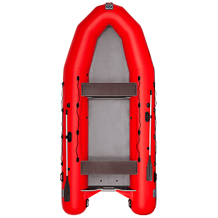 Лодка ПВХ Фрегат 480 FM Light Jet красная для хобби и пикника