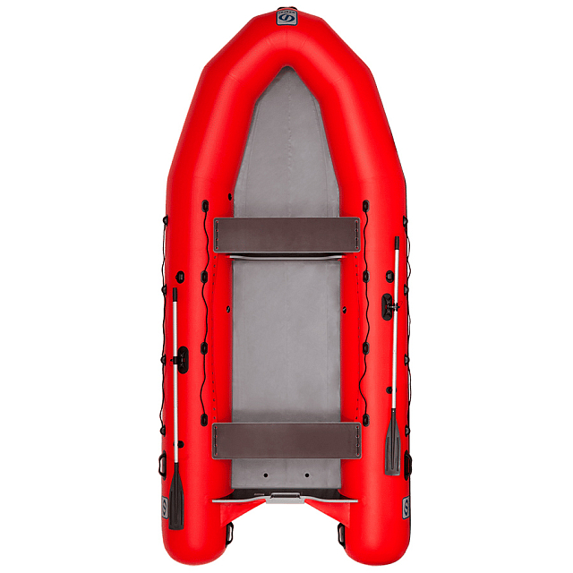 Лодка ПВХ Фрегат 480 FM Light Jet красная