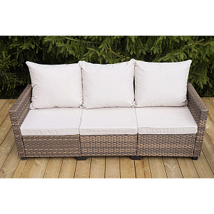 Лаунж-зона 4SIS Бостон, цвет коричневый для дачи Лаунж-зона 4SIS Бостон, цвет коричневый, садовая мебель