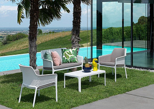 Диван Nardi Net Bench Цвет: тортора, садовая мебель