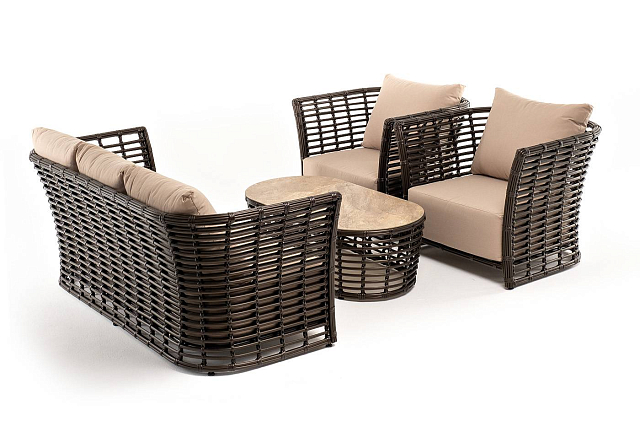 Лаунж-зона 4SIS Валенсия, цвет бронзовый 