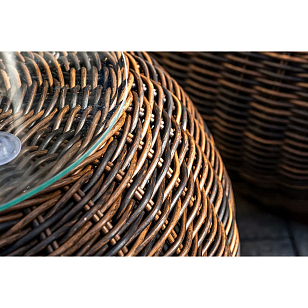 Лаун-зона 4SIS Барселона, цвет коричневый, садовая мебель