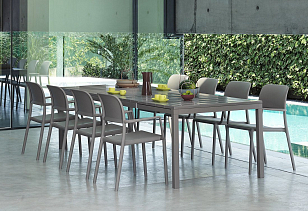 Стол раздвижной Nardi Rio 210 Цвет: тортора, садовая мебель