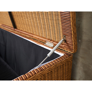 Набор из 2х сундуков Lite Karl 120 и 140 Цвет: соломенный, садовая мебель