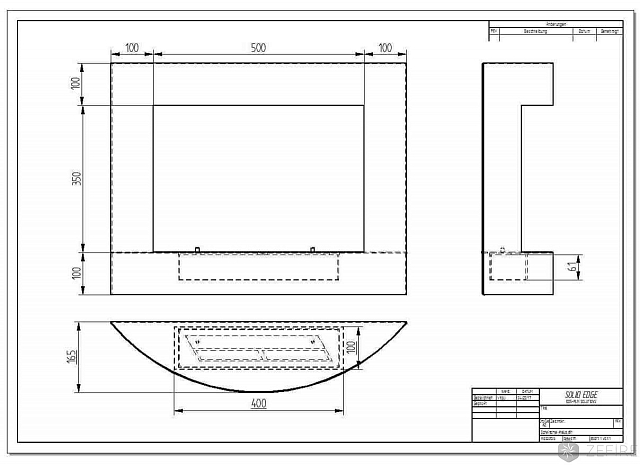 Биокамин ZeFire Atello 700