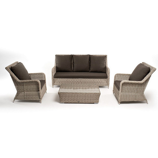 Лаунж зона 4SIS Гляссе, цвет бежевый 