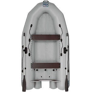 Лодка ПВХ Фрегат 310 FM Light серая для хобби и пикника