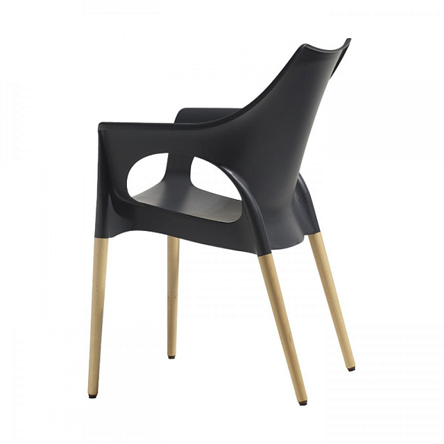 Кресло Scab Design Natural Ola Цвет: антрацит 
