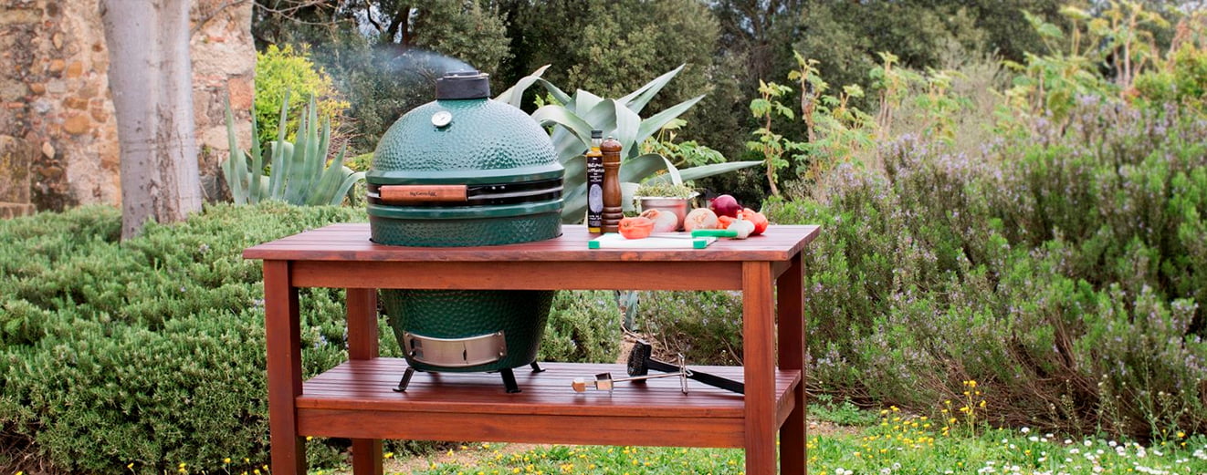 Гриль керамический Big Green Egg Small МАЛЫЙ (диаметр решетки 33 см)