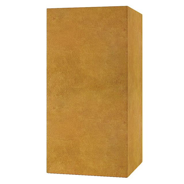 Кашпо Concretika Cube Gold 